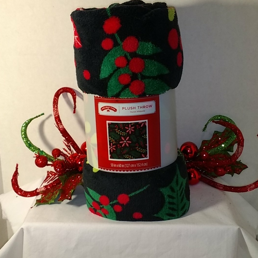 X-Mas Plush Throw